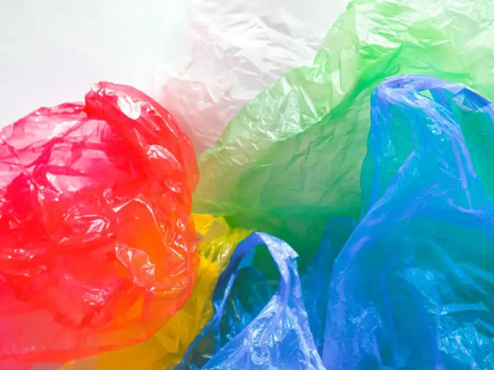 Bolsas plásticas de colores